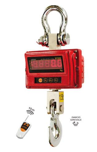 GC-DTEM Dinamometro digitale omologato fino a 7500kg